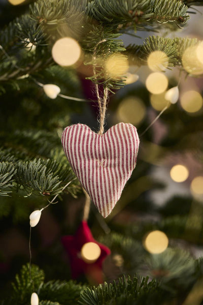 Assorted Hearts Hanging Tree Decoration