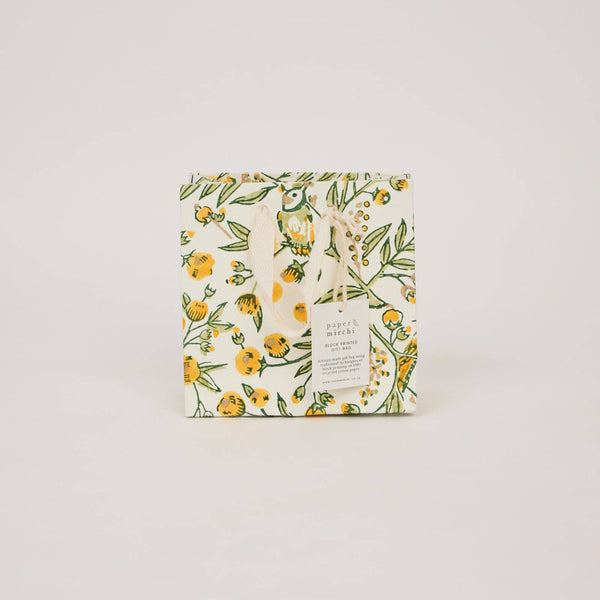 Block Printed Gift Bags Sunshine Refresh