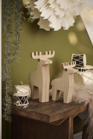 Wooden Rudolph Reindeer