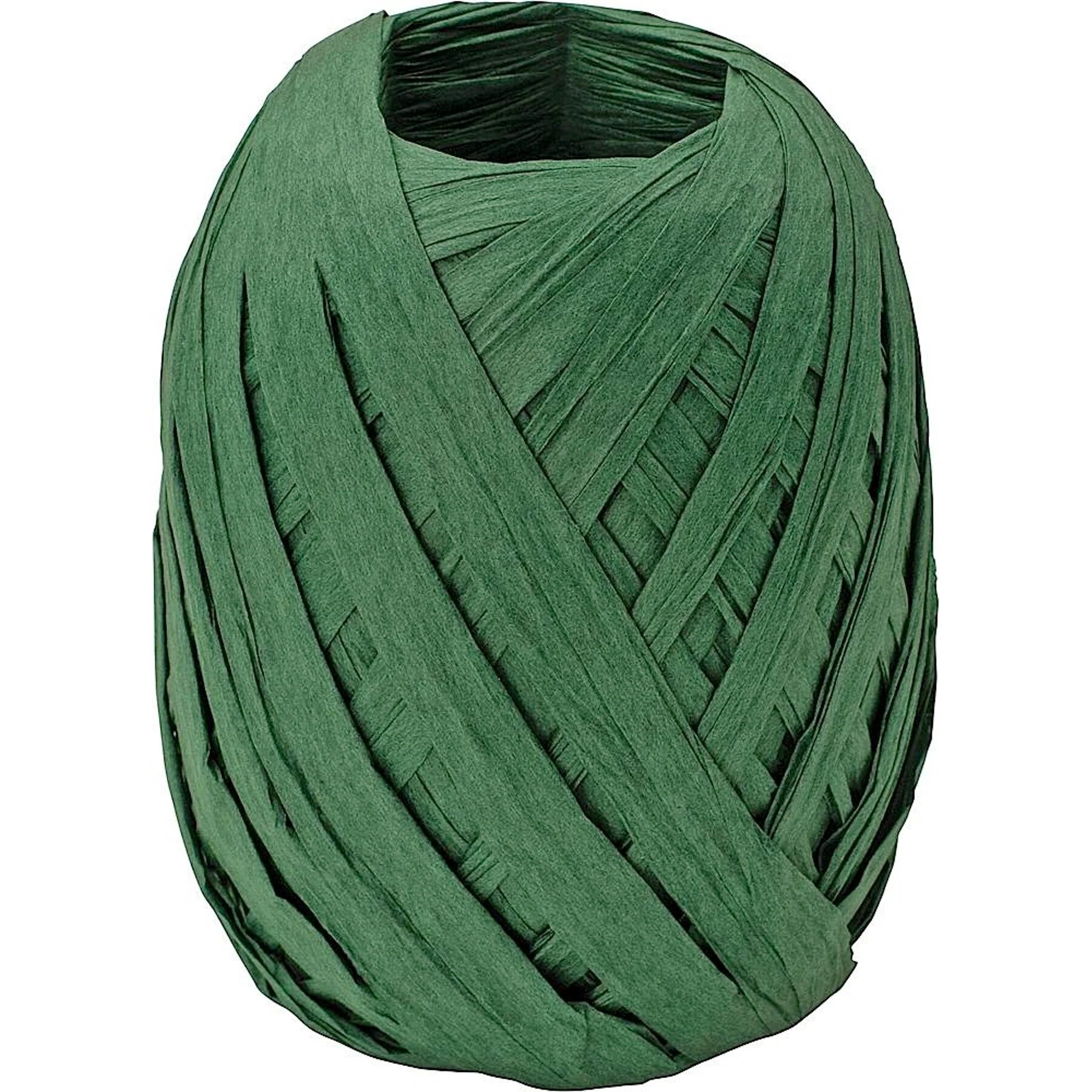 Green Paper Wrapping Ribbon (7MM X 30M)