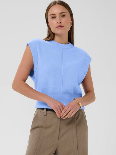 Hydrangea Blue Vest By Soaked