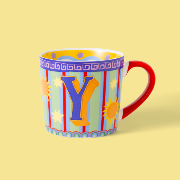 Alphabet Mugs by Eleanor Bowmer