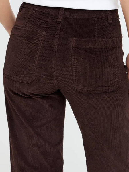 Chocolate Front Pocket Cords by B.Young
