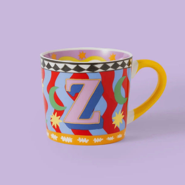 Alphabet Mugs by Eleanor Bowmer