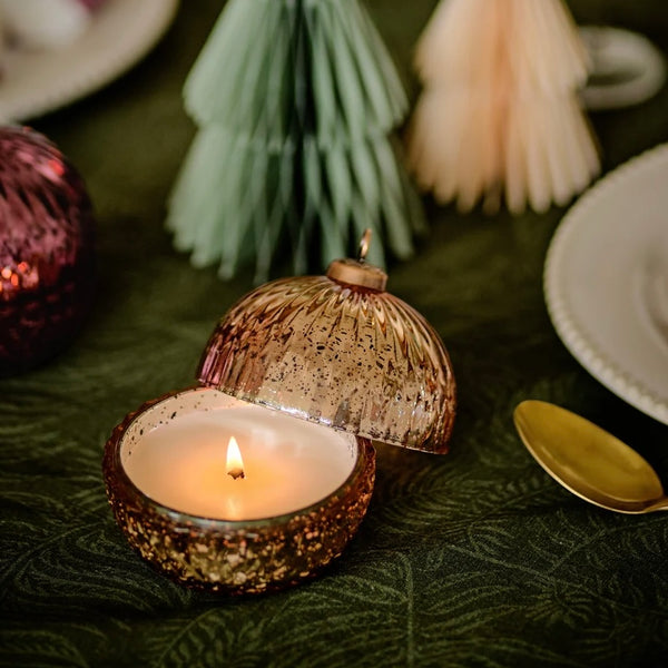 Winter Thyme Candle Bauble by Osmology