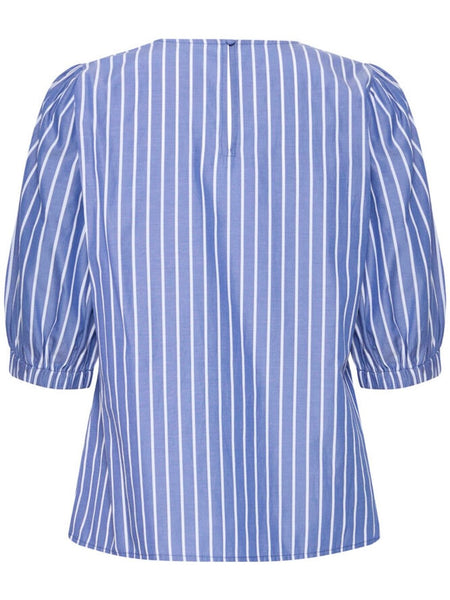 Blue Striped Blouse by B Young