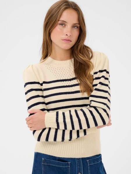 Navy Striped Pullover By Saint Tropez