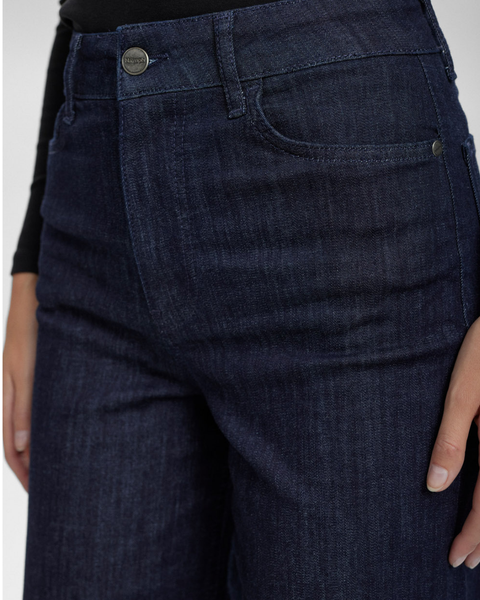 Dark Denim 32" Wide Leg Jean by Nümph