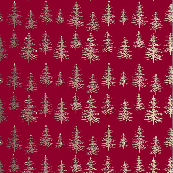 Christmas Eco-friendly Luxe Berry Wrapping Paper Rolls