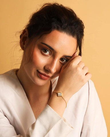 Clover Bracelet Mother of Pearl