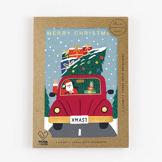 Christmas Card Christmas Aid Charity - Merry Christmas