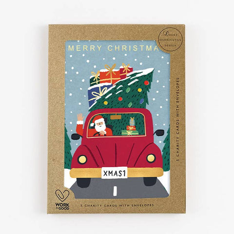 Christmas Card Christmas Aid Charity - Merry Christmas