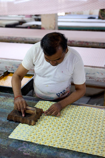 Block Printed Gift Bags Sunshine Refresh