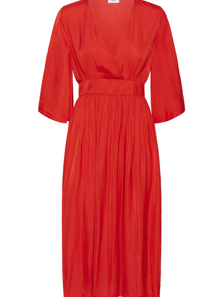 Red Summer Dress by Saint Tropez