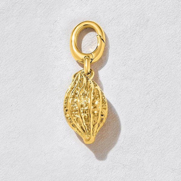 Gold Talisman Bud Charm