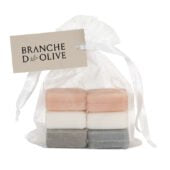 Assorted Bagged 6 Soap by Branche d'olive