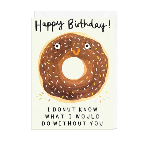 Happy Birthday Donut Card by Jolly Awesome