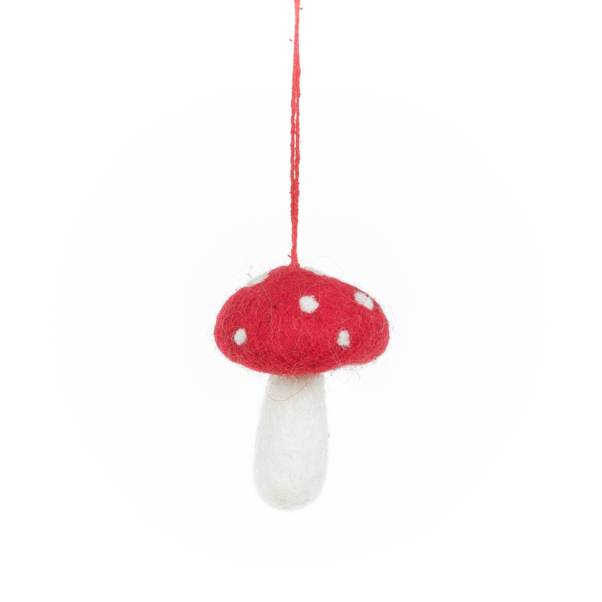 Handmade Felt Toadstool Autumnal Decoration