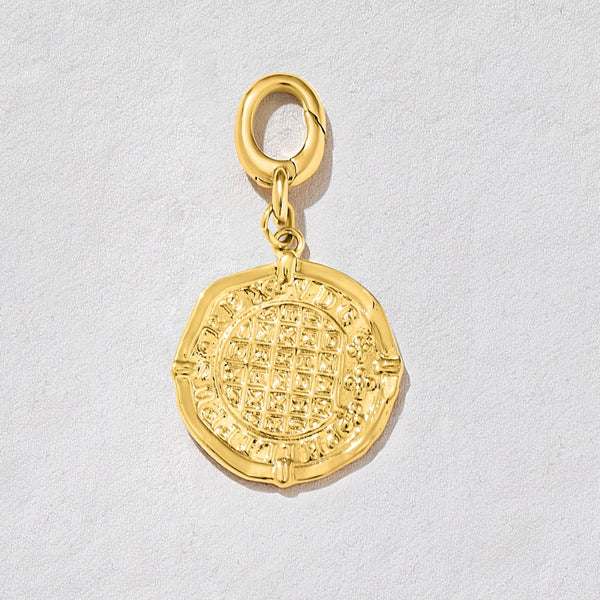 Gold Roman Treasure Charm