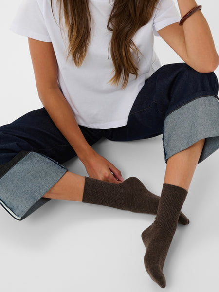 3 Pack Classic Crew Wool Socks by Saint Tropez