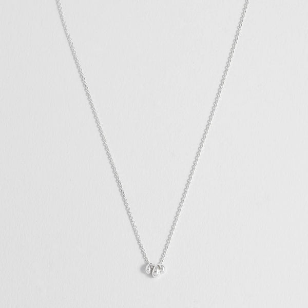 Silver Tear Drop Necklace by Estella Bartlett