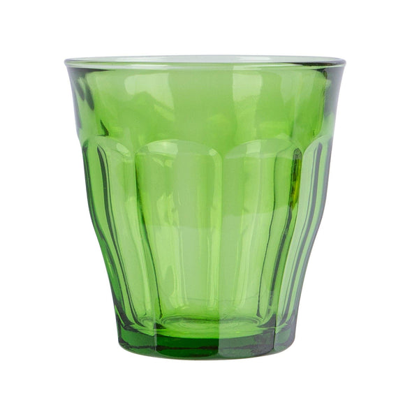 Green Duralex Picardie Glass Drinking Tumbler