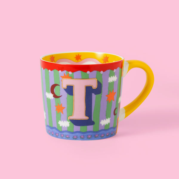 Alphabet Mugs by Eleanor Bowmer