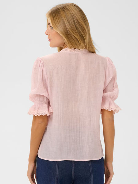 Delicate Blush Blouse by Saint Tropez