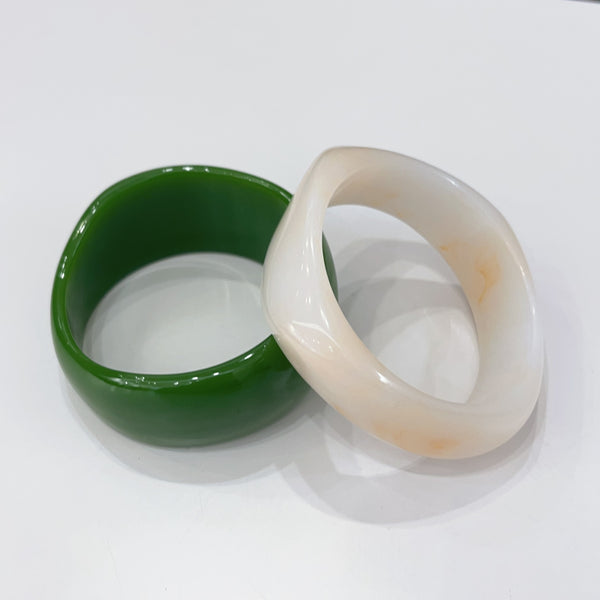Green Resin Bracelet