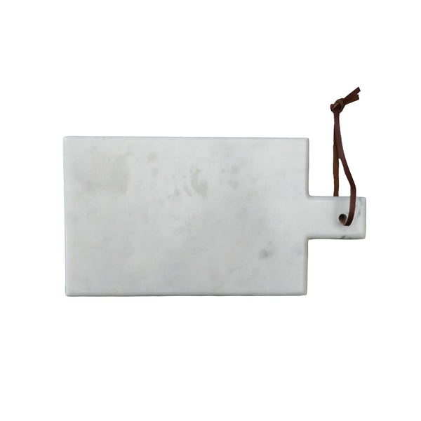 White Rectangle Marble Chopping Board