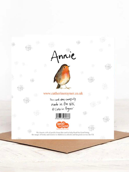 Annie Robin Charity Christmas Card