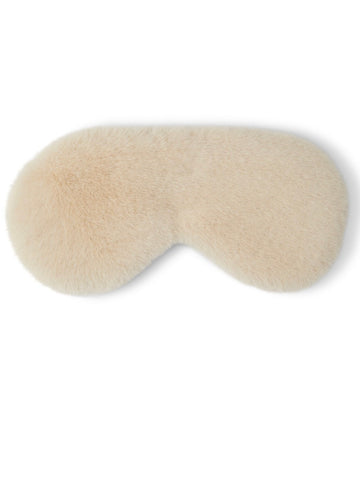 Flat Faux Fur Labrador Eye Mask