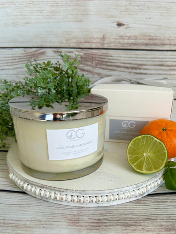 CG 3-Wick Boxed Candles - Available in 6 scents.