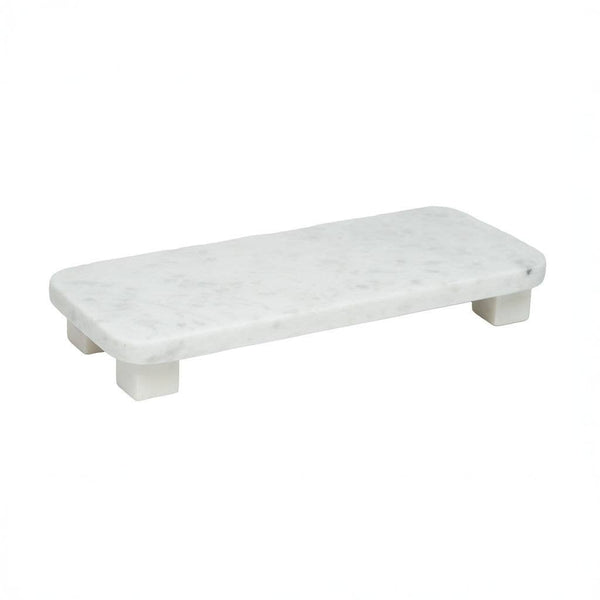 Marble Tray with Square Marble Feet