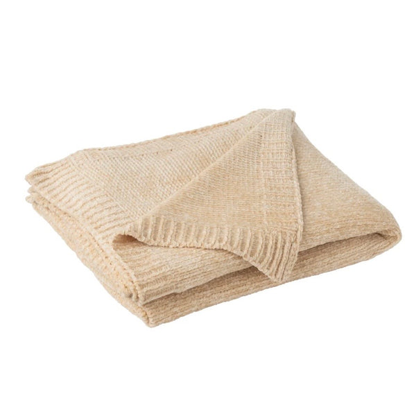 Taupe Chenille Blanket