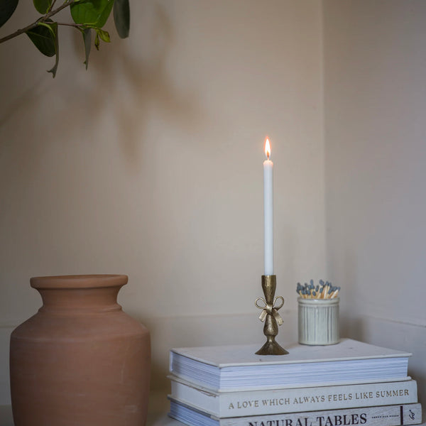 Antique Brass Bow Holder