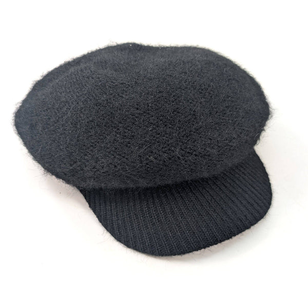 Black Baker Boy Hat