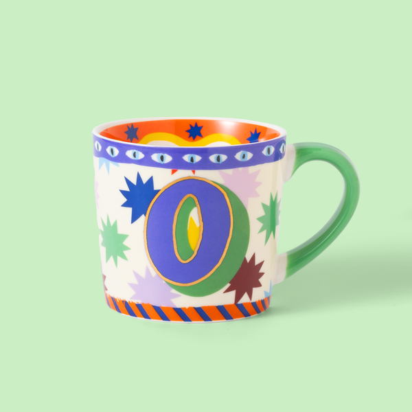 Alphabet Mugs by Eleanor Bowmer