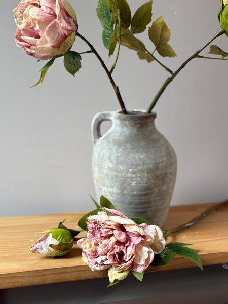 Dusty Pink Full Bloom Double Peony