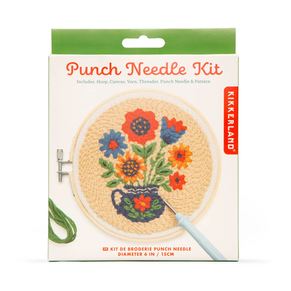 Flower Bouquet Punch Needle