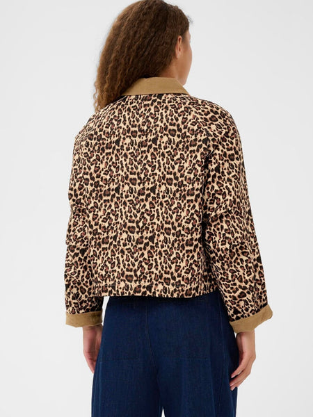 Leopard Print Jacket By Saint Tropez