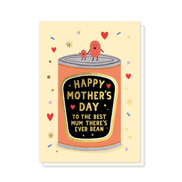 Mummy Bean Mother's Day Card