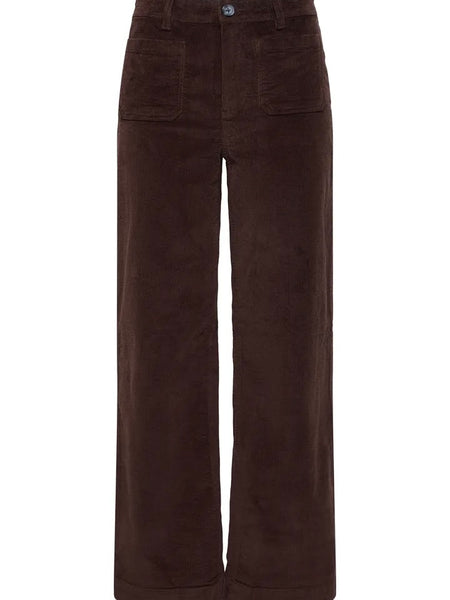 Chocolate Front Pocket Cords by B.Young