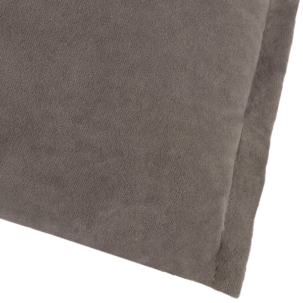 Taupe Merton Rectangular Velvet Cushion