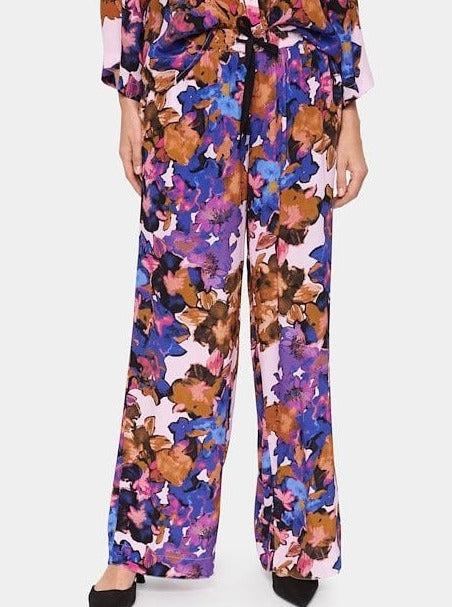 Floral Relaxed Pants by Saint Tropez