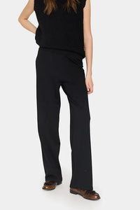 Black Knitted Relaxed Pant by Saint Tropez