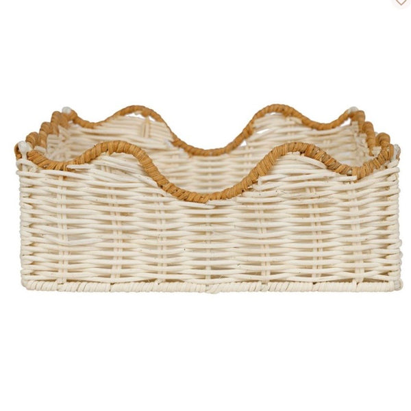 Natural Woven Napkin Basket