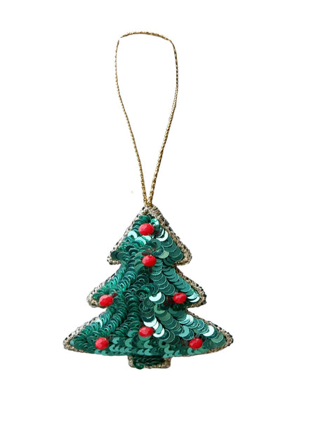 Christmas Tree Hanging Decoration by Black Colour