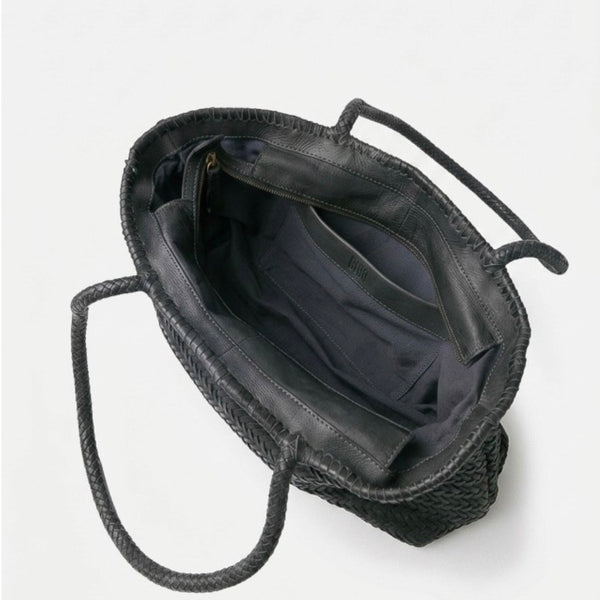 Black Perkins Baguette Shoulder Bag by Biba