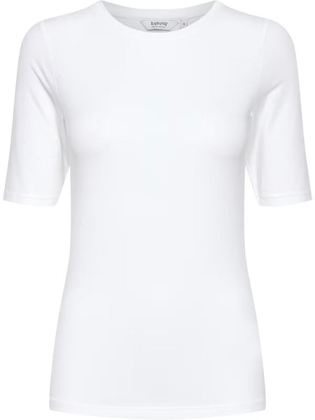 Bright White Pamila T-Shirt by B Young